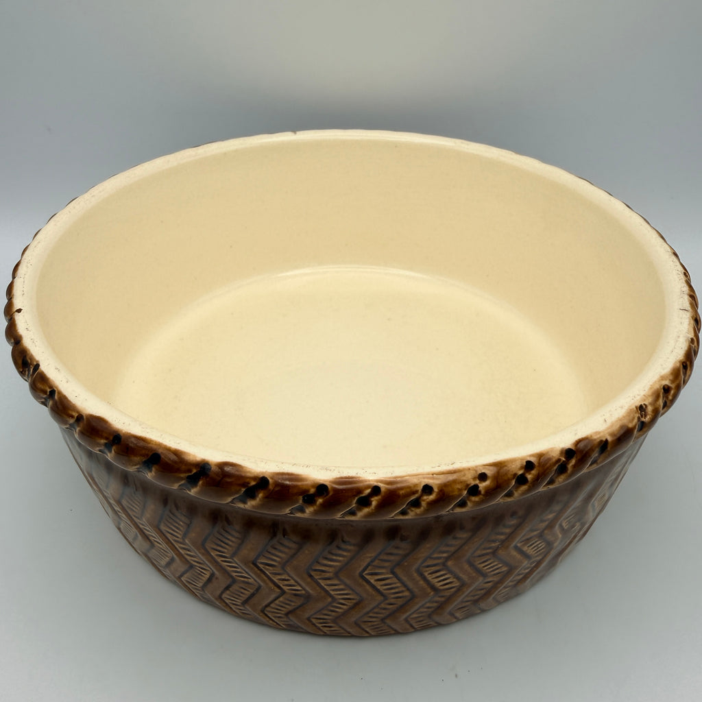 Villeroy Boch für Boch Freres 2er Set Schalen Braun I Vintage Luxemburg 70er Villeroy & Boch
