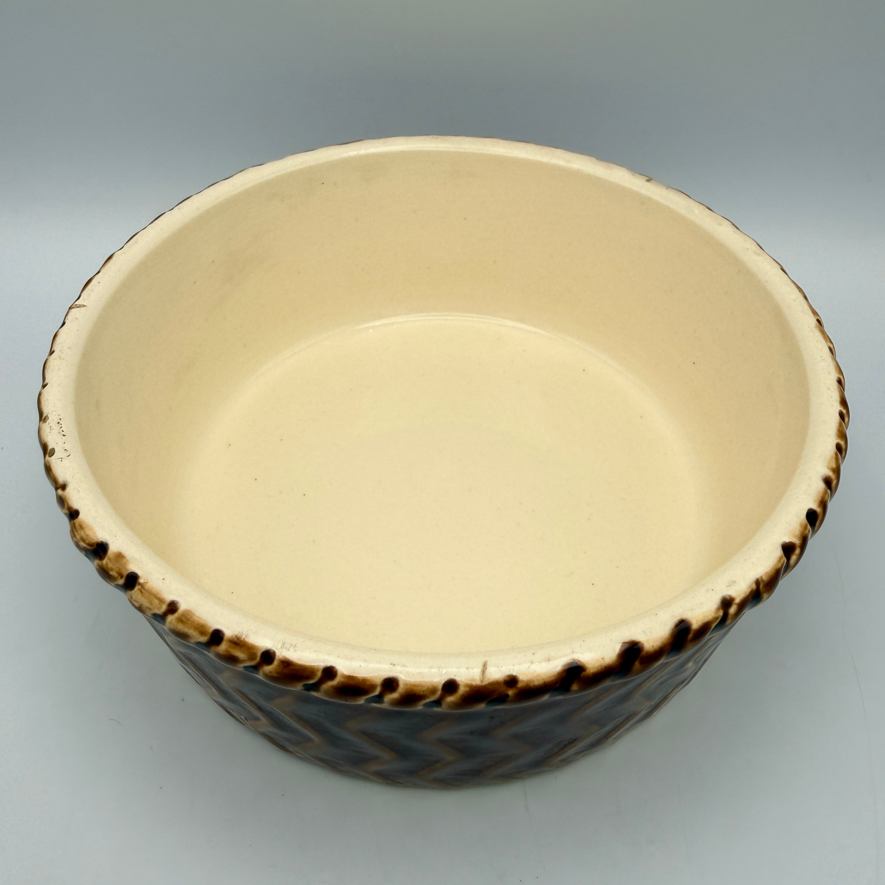 Villeroy Boch für Boch Freres 2er Set Schalen Braun I Vintage Luxemburg 70er Villeroy & Boch