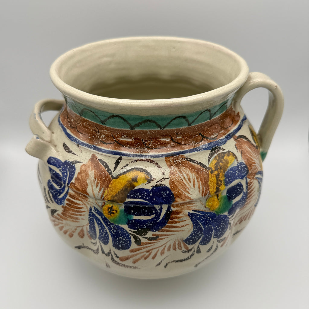 Gorky Gonzalez Mexiko Majolika Topf Krug Guanajuato GTO Signiert Vintage 1980 Gorky Golzáles