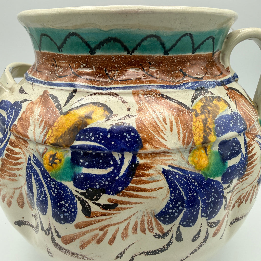 Gorky Gonzalez Mexiko Majolika Topf Krug Guanajuato GTO Signiert Vintage 1980 Gorky Golzáles