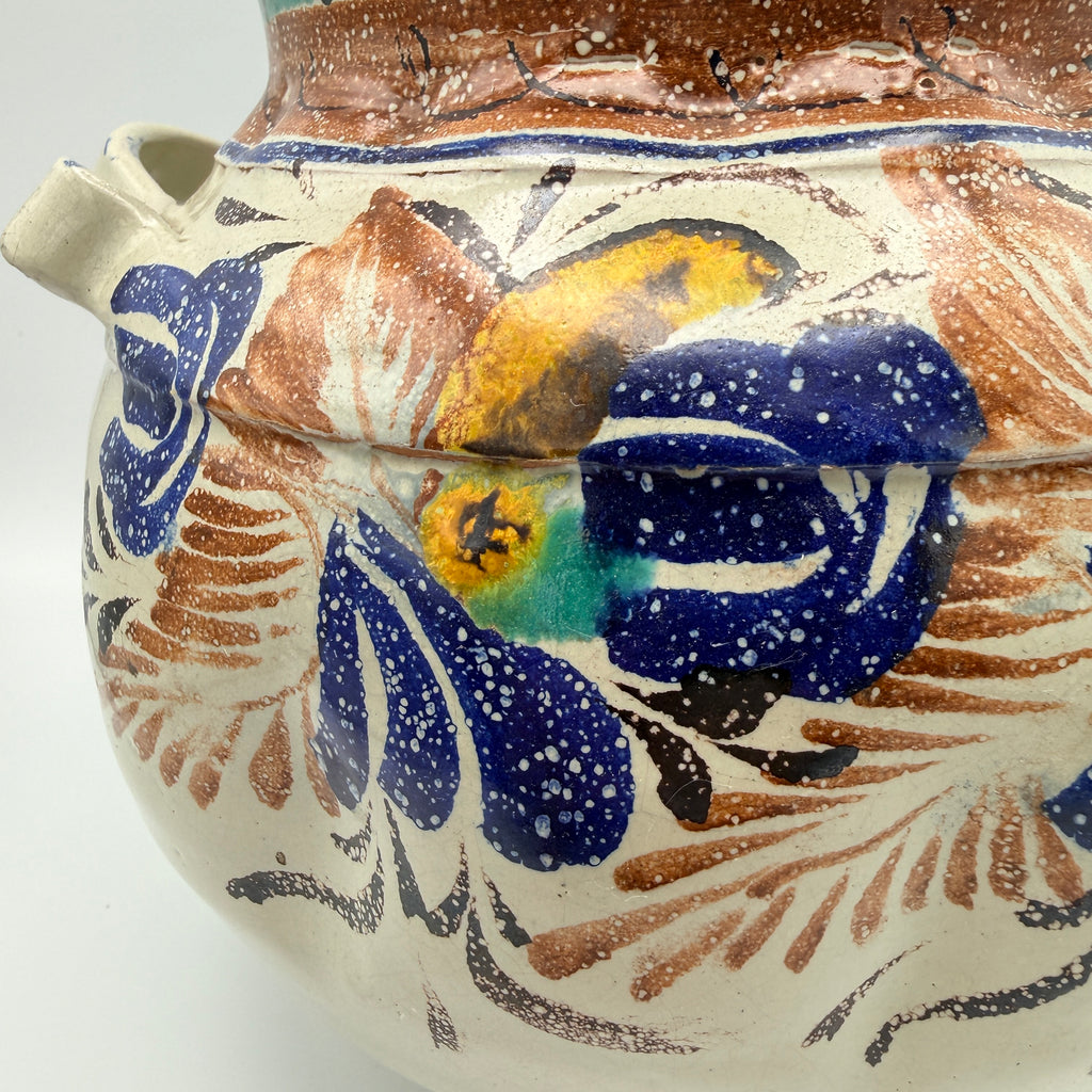 Gorky Gonzalez Mexiko Majolika Topf Krug Guanajuato GTO Signiert Vintage 1980 Gorky Golzáles