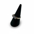 Harry Ivens Ring 925 Silber mit Tansanit Besatz ca. 2000er Jahre Showroom Ansbach