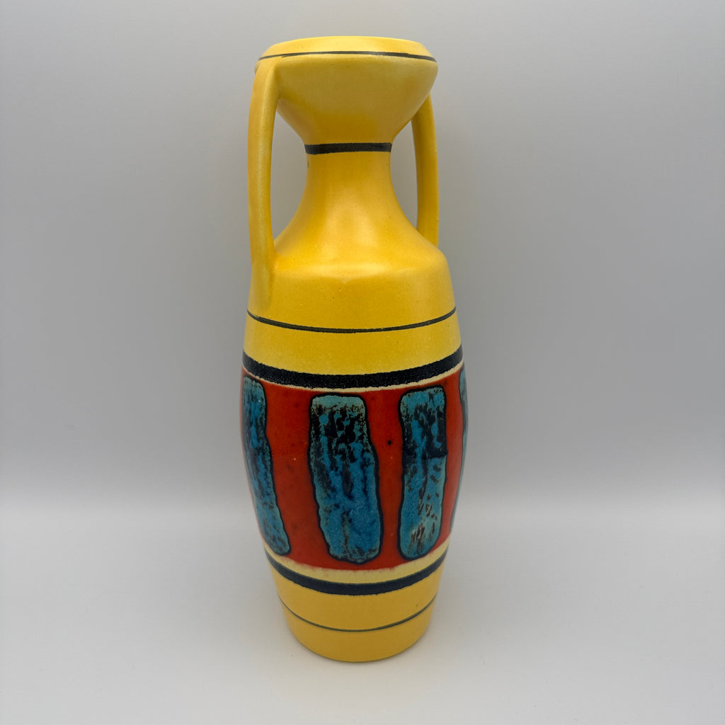 Bay Keramik Vase 1014-25 Ceylon Bodo Mans 1960er West Germany Bay Keramik