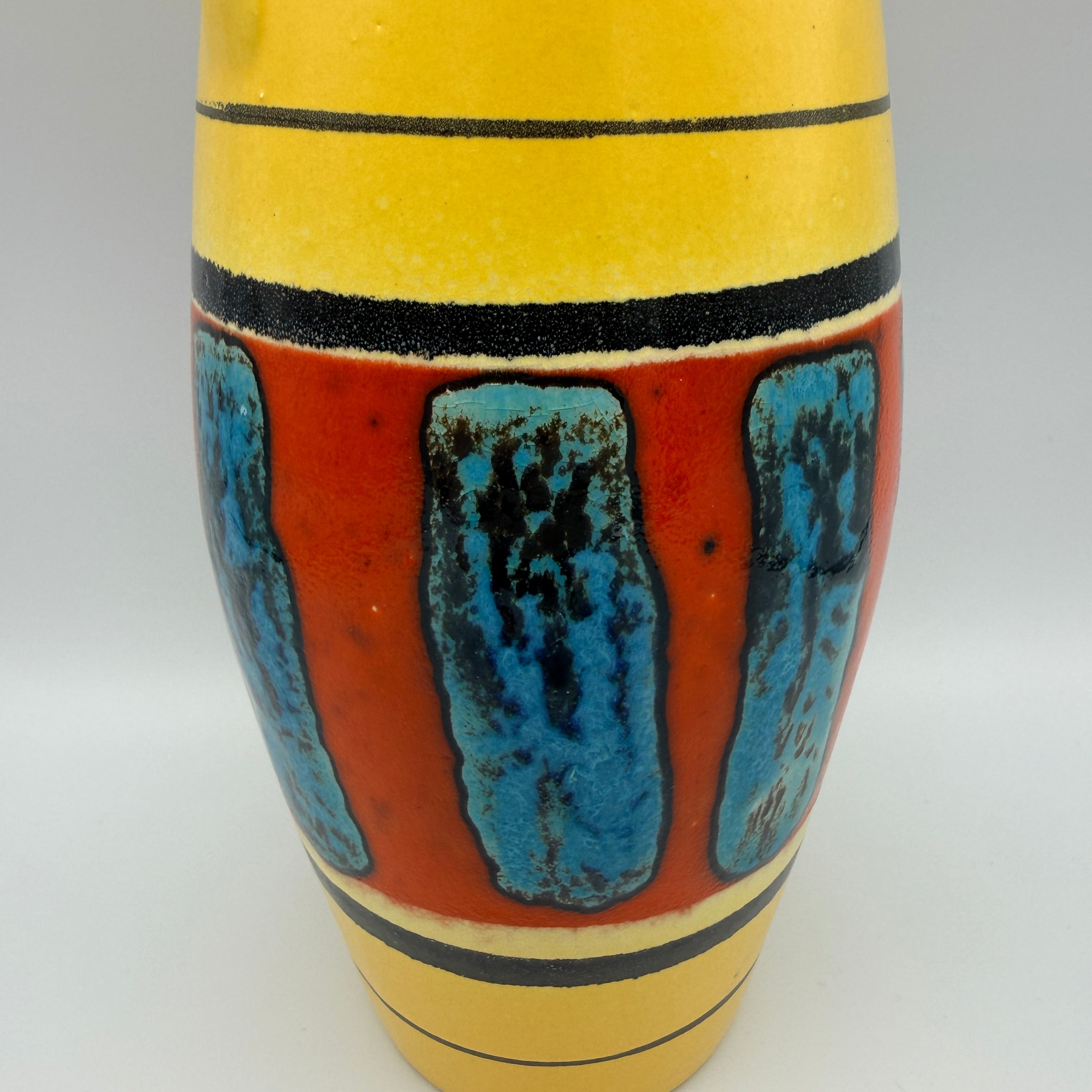 Bay Keramik Vase 1014-25 Ceylon Bodo Mans 1960er West Germany Bay Keramik
