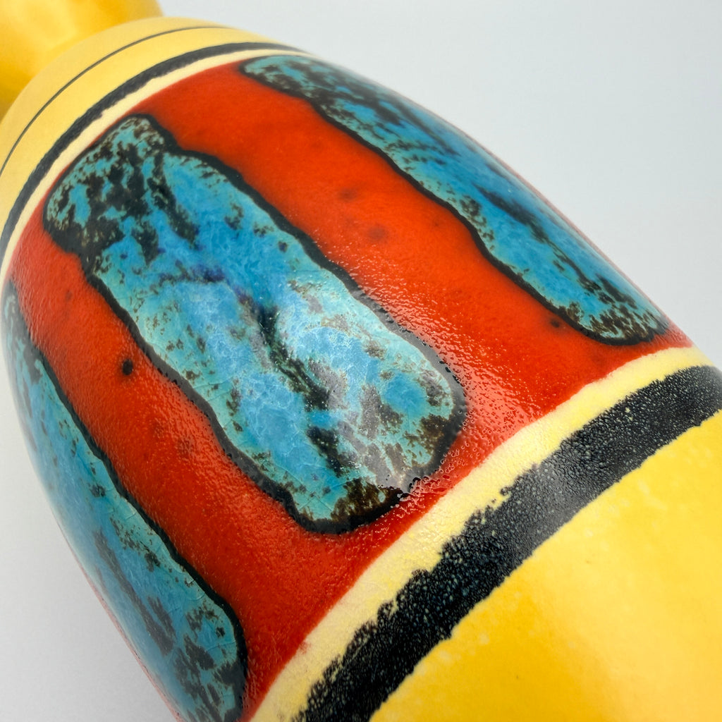 Bay Keramik Vase 1014-25 Ceylon Bodo Mans 1960er West Germany Bay Keramik