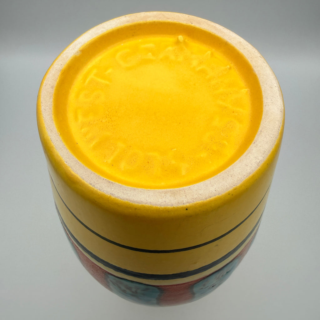 Bay Keramik Vase 1014-25 Ceylon Bodo Mans 1960er West Germany Bay Keramik