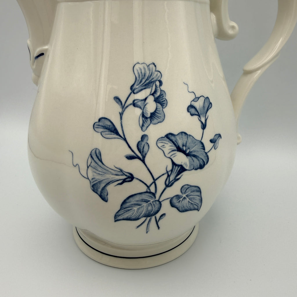 Villeroy & Boch Val Bleu Kaffeekanne Vitro Porzellan ca. 1980er–1990er Villeroy & Boch