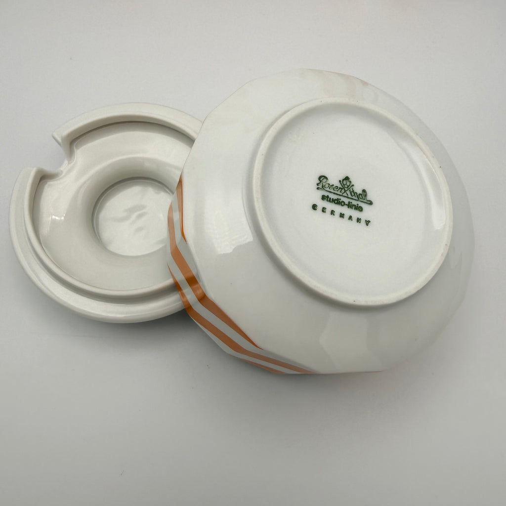 Rosenthal Polygon Tapio Wirkkala Mokkaservice 15-tlg. Orange 1970er Rosenthal