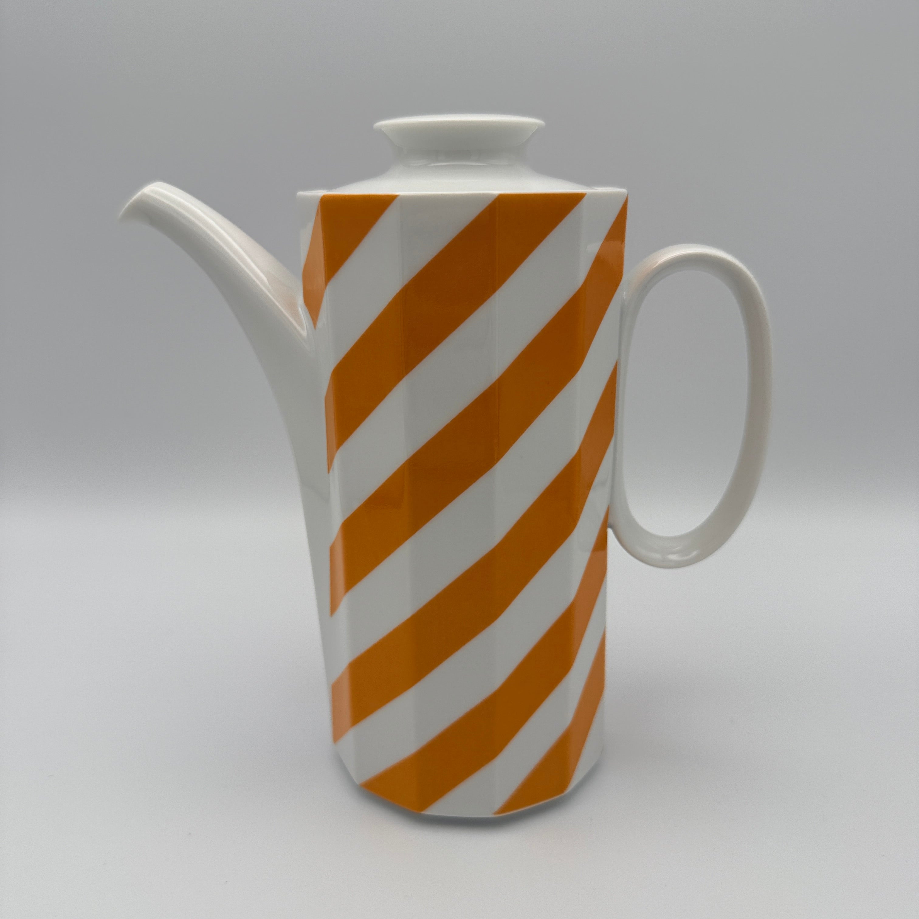 Rosenthal Polygon Tapio Wirkkala Mokkaservice 15-tlg. Orange 1970er Rosenthal