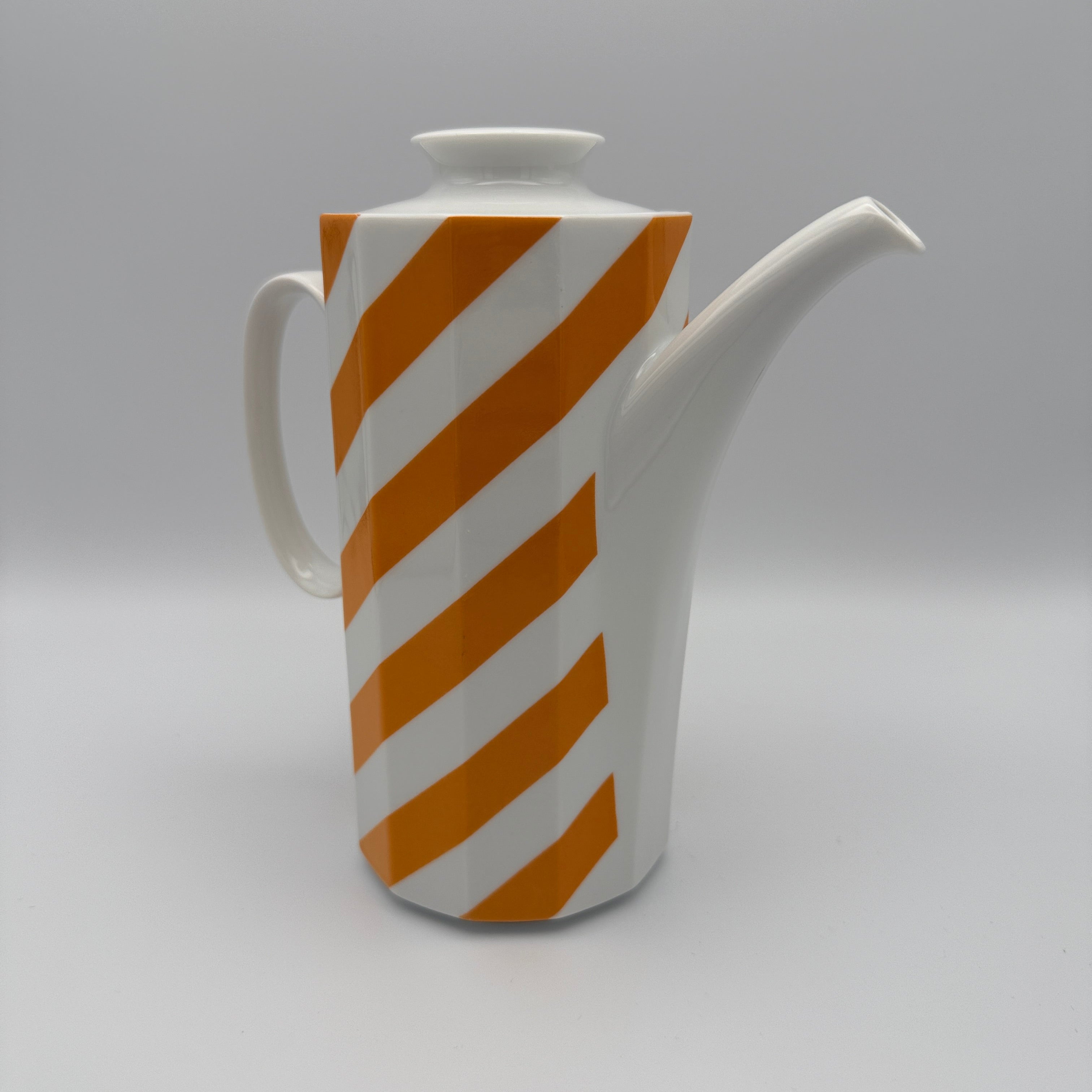 Rosenthal Polygon Tapio Wirkkala Mokkaservice 15-tlg. Orange 1970er Rosenthal
