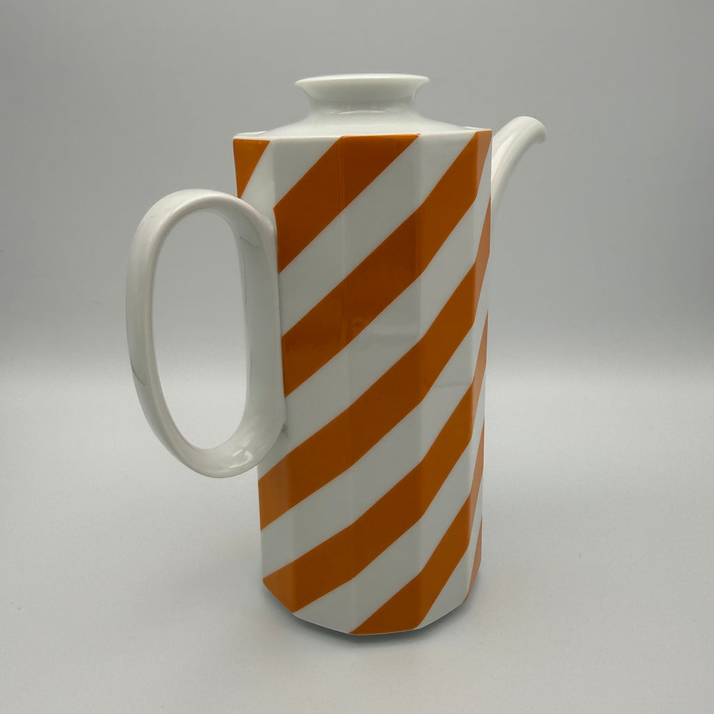 Rosenthal Polygon Tapio Wirkkala Mokkaservice 15-tlg. Orange 1970er Rosenthal