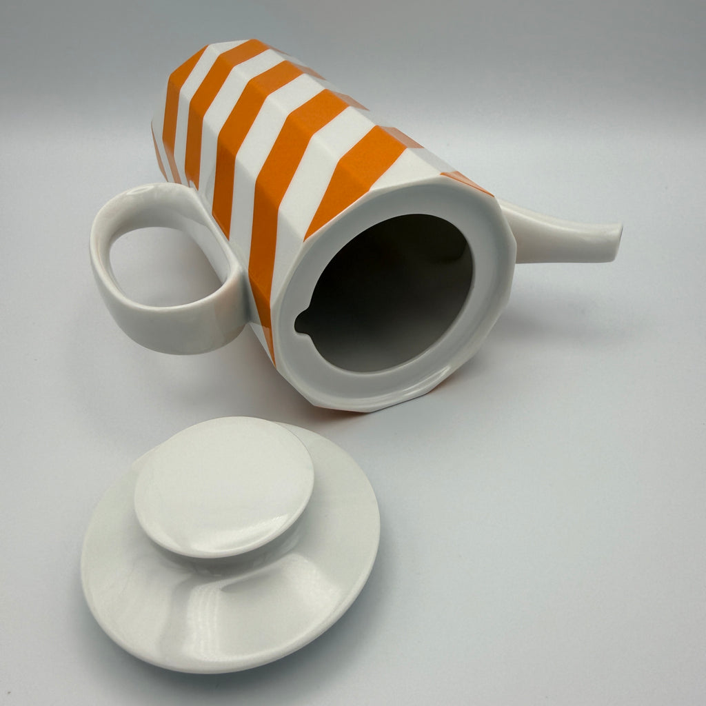 Rosenthal Polygon Tapio Wirkkala Mokkaservice 15-tlg. Orange 1970er Rosenthal