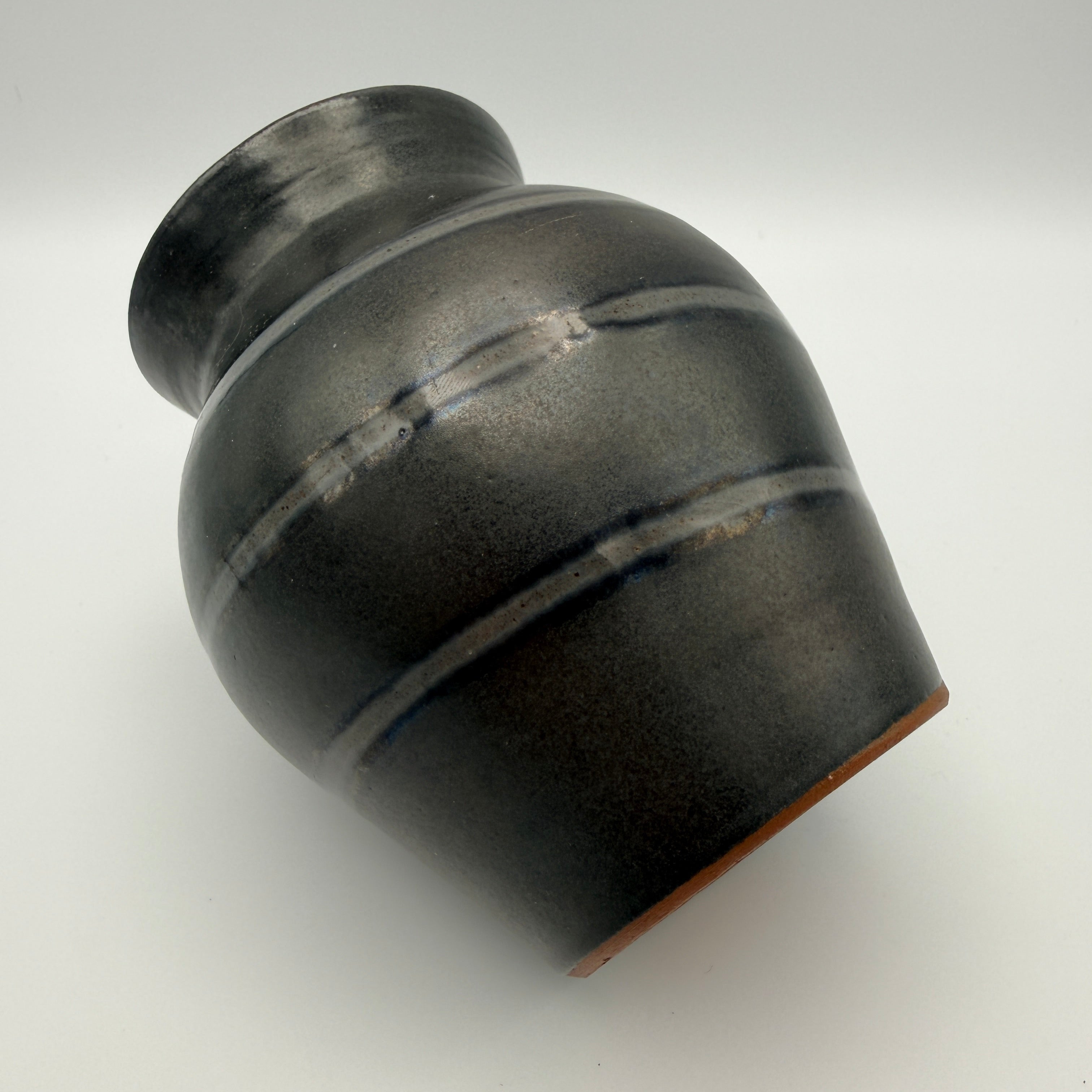 Siegfried Gramann Römhild Studiokeramik Vase DDR 1950er Siegfried Gramann