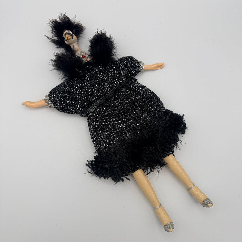 Wayne M. Kleski 2 Art Dolls Showgirls Tierfiguren 1990er/2000er Wayne M. Kleski