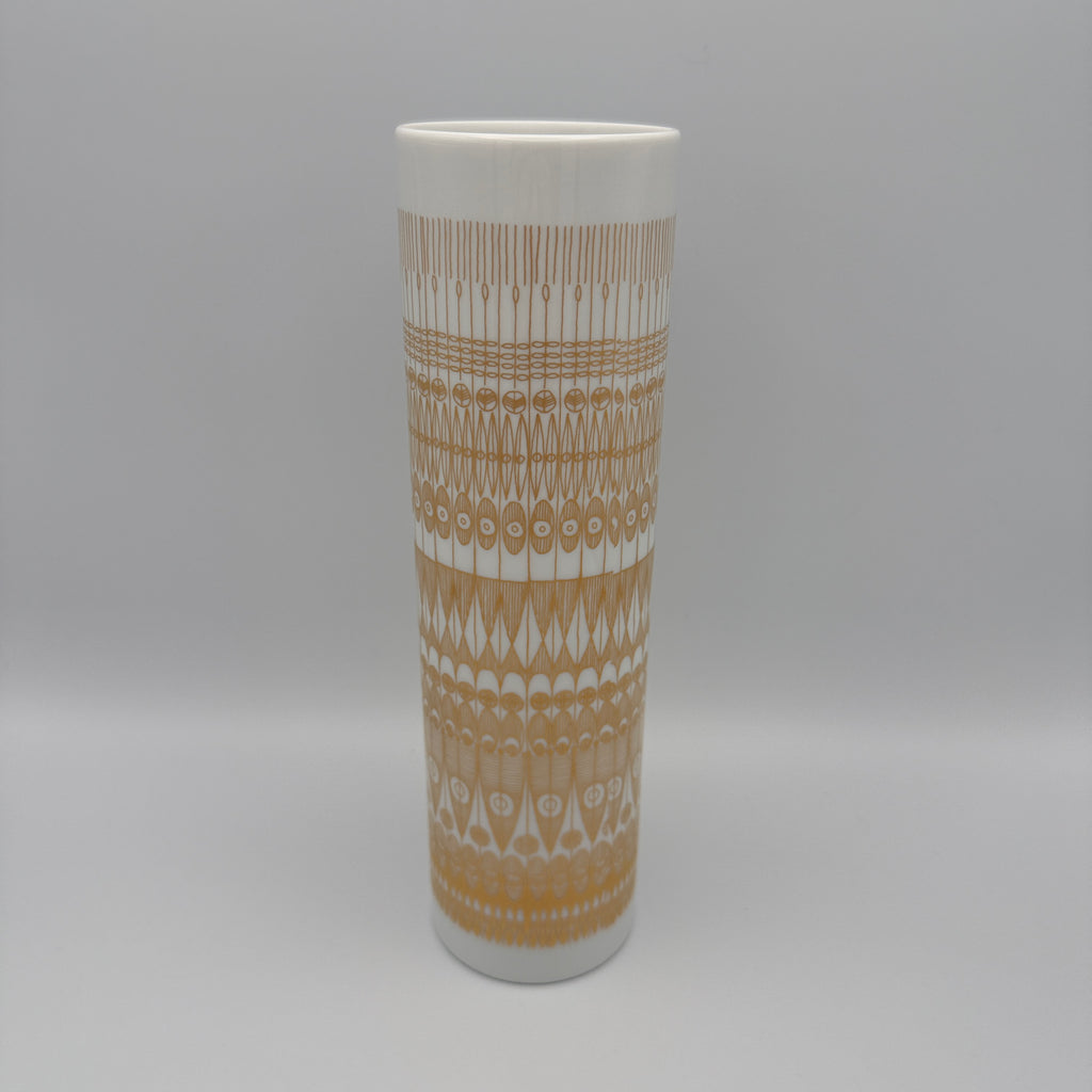 Rosenthal Studio-Linie Vase Hans Theo Baumann Golddekor 1970er Rosenthal