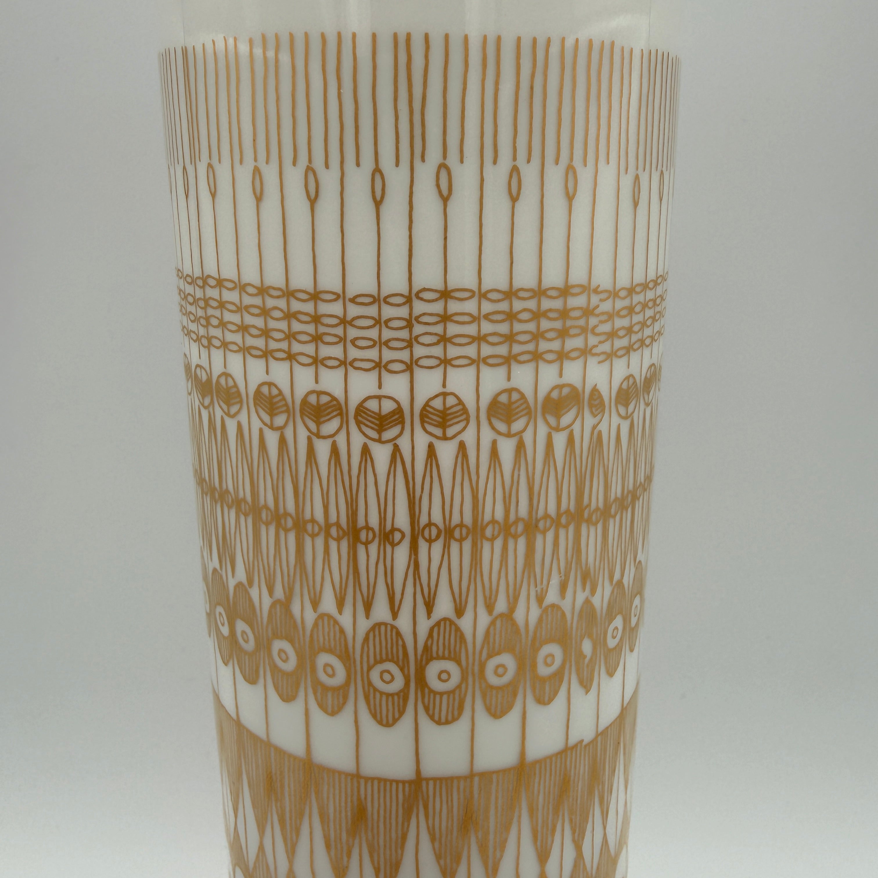 Rosenthal Studio-Linie Vase Hans Theo Baumann Golddekor 1970er Rosenthal