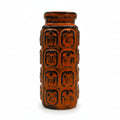 Bay Keramik Bodo Mans Vase 937-17 Orange WGP 1960er/70er Jahre Bay Keramik