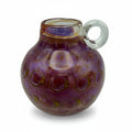 Eisch Pfauenauge Henkelvase I Irisierendes Studioglas I 1970er–1980er Glashütte Eisch