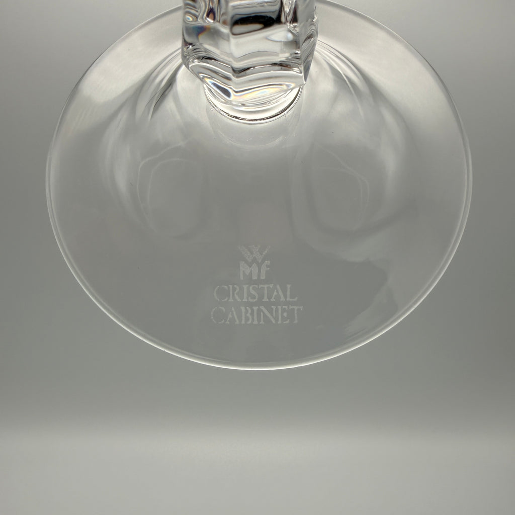WMF Cristal Cabinet Likörglas I Kobaltblauer Überfang I 1970er–1980er WMF