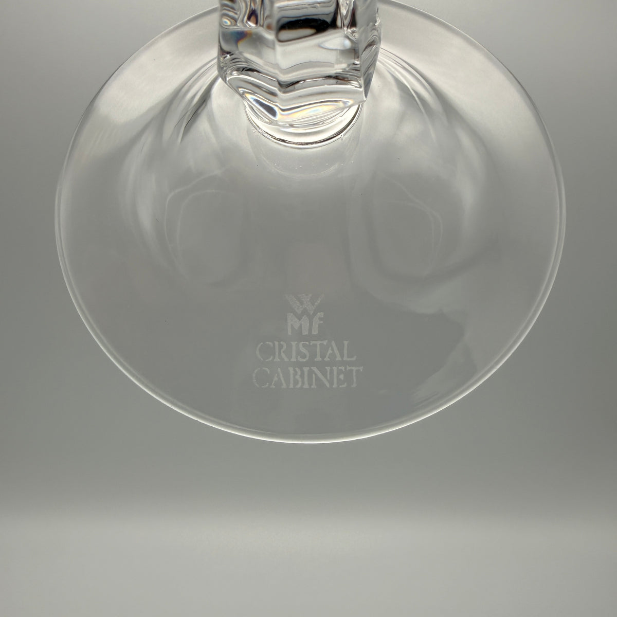 WMF Cristal Cabinet Likörglas I Kobaltblauer Überfang I 1970er–1980er WMF