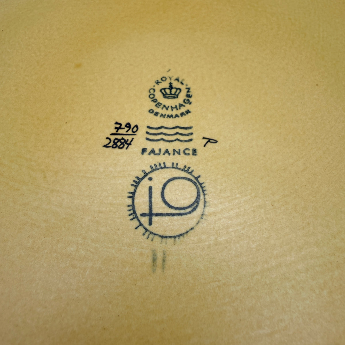 Royal Copenhagen Baca Schale 790/2884 – Johanne Gerber – 1969–1974 Royal Copenhagen