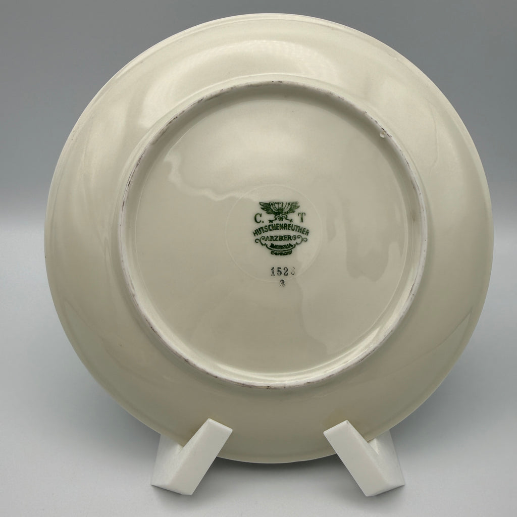 C. T. Hutschenreuther Arzberg Sammelgedeck 1528 – Schwarz-Gold – 1940er Jahre C. T. Hutschenreuther