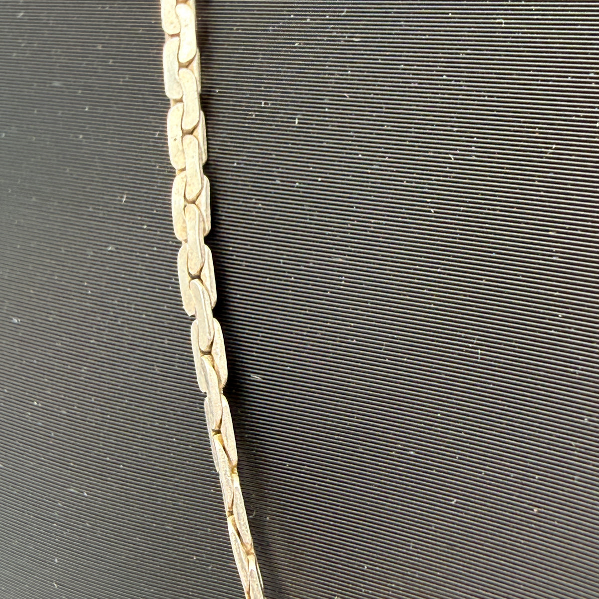 Vintage 925 Silber Kette mit Karneol-Anhänger 1970er–1980er Showroom Ansbach