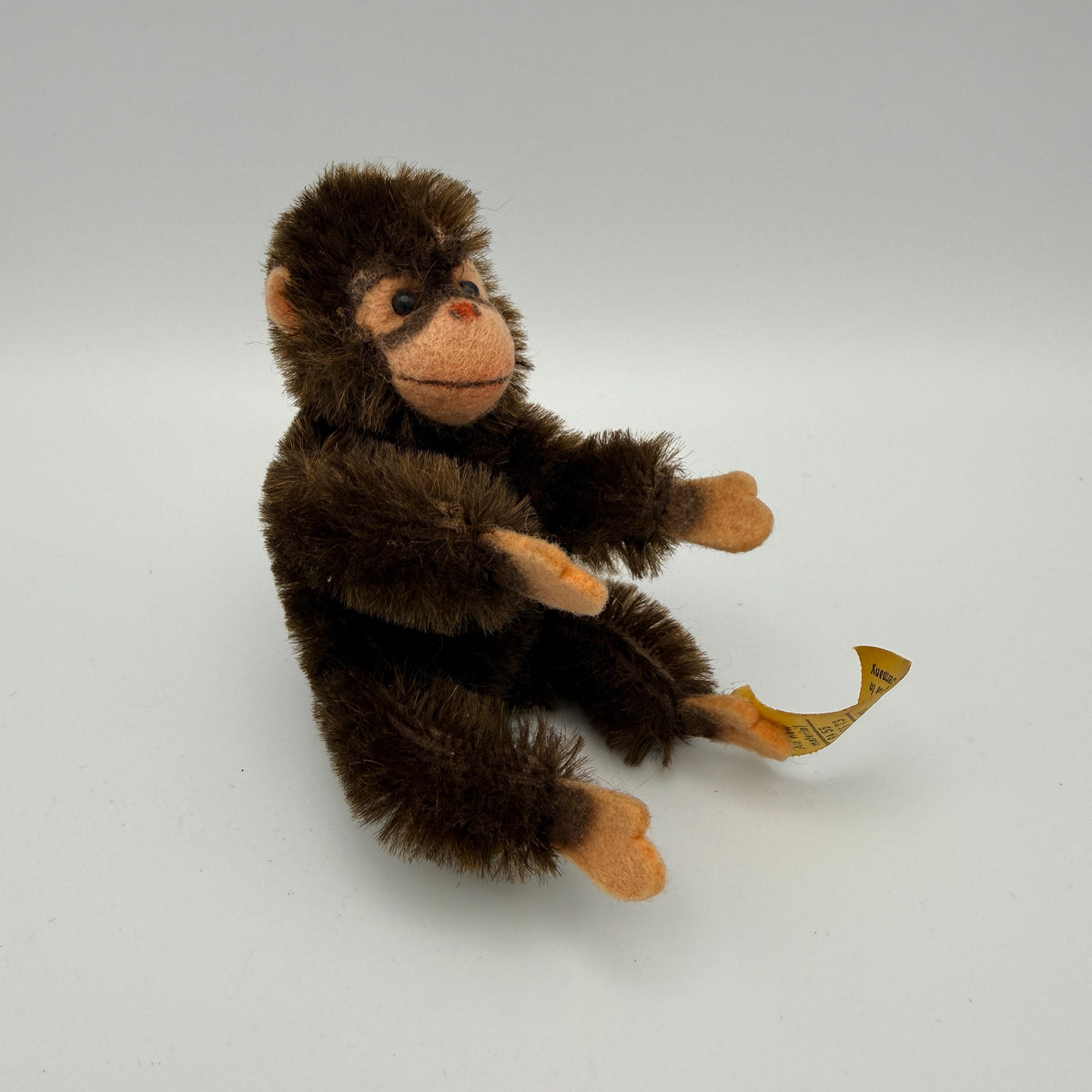 5 Steiff Tiere Bambi Xorry Jocko Bazi Goldy Knopf Fahne 1950er–70er Steiff