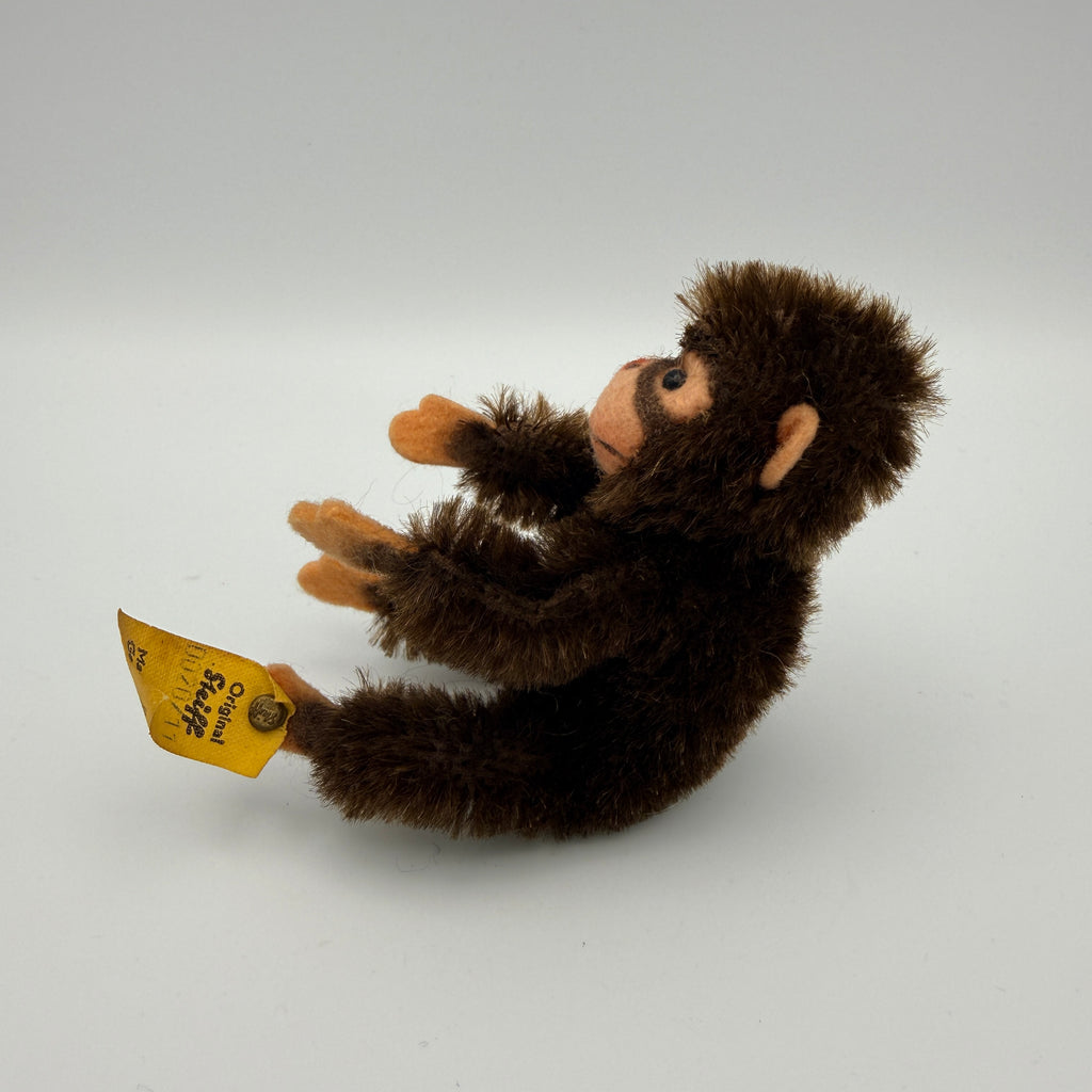 5 Steiff Tiere Bambi Xorry Jocko Bazi Goldy Knopf Fahne 1950er–70er Steiff