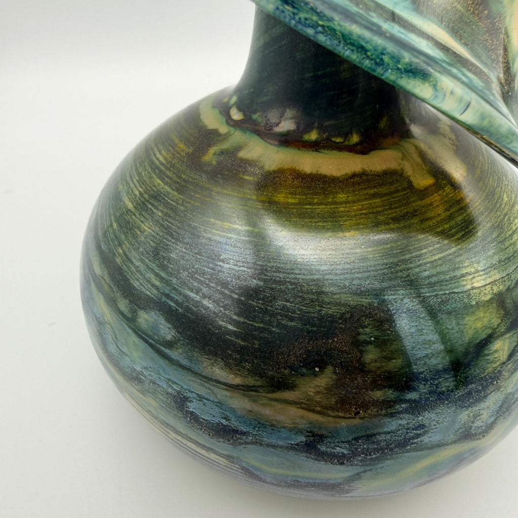 JOSKA Studio Design Studioglas Vase mundgeblasen 1980er/90er Jahre Joska