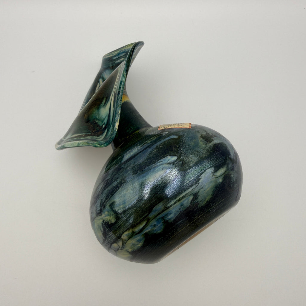 JOSKA Studio Design Studioglas Vase mundgeblasen 1980er/90er Jahre Joska