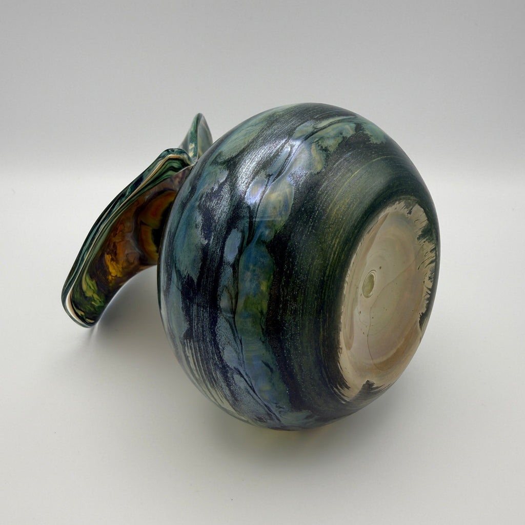 JOSKA Studio Design Studioglas Vase mundgeblasen 1980er/90er Jahre Joska